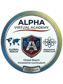 Alpha Virtual Academy logo
